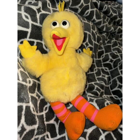 TYCO Other - TYCO Vintage 1996 Playtime Big Bird Sesame Street Plush Talking Toy 16"